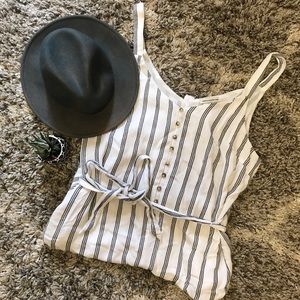 (4 for $20) American Eagle Striped Romper